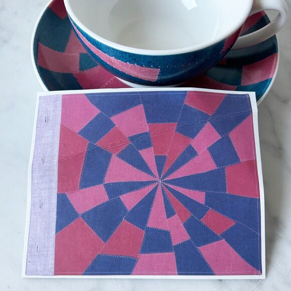 Louise Bourgeios Tea For One Set Bone China Teapot Cup Saucer Third Drawer Down - Picture 11 of 14